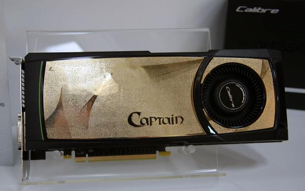 Sparkle altın kaplı GeForce GTX 580 modelini gösterdi