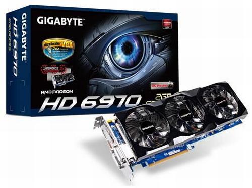 Gigabyte WindForce 3X soğutuculu Radeon HD 6970 modelini duyurdu