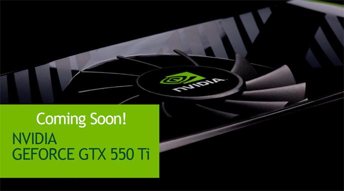 GeForce GTX 550 Ti'nin teknik özellikleri kesinleşti