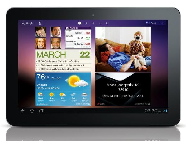 Samsung'dan iPad 2'ye yanıt geldi; İşte Galaxy Tab 8.9 ve yenilenen Galaxy Tab 10.1