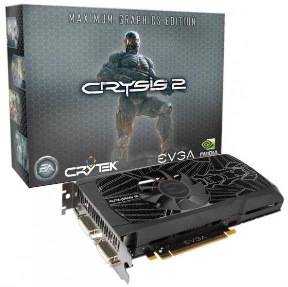 EVGA, Crysis 2 hediyeli GeForce GTX 560 Ti modelini duyurdu