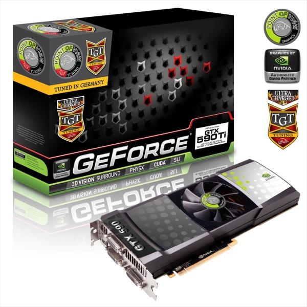 Point of View hız aşırtmalı GeForce GTX 590 modellerini duyurmaya hazırlanıyor