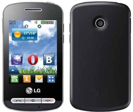 LG Mobile'dan dokunmatik ekranlı ve Wi-Fi destekli cep telefonu: T315i
