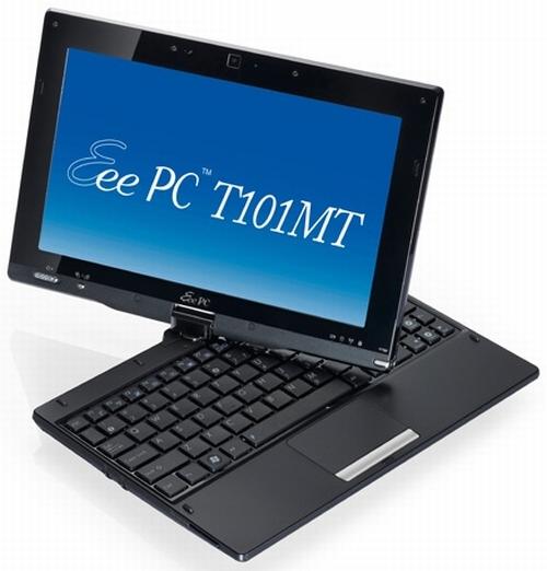 Asus döndürülebilir ekranlı tablet bilgisayarı Eee PC 101MT'de işlemci güncellemesi yaptı