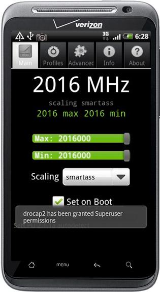 HTC Thunderbolt'un işlemci hızı 2GHz'e çıkartıldı