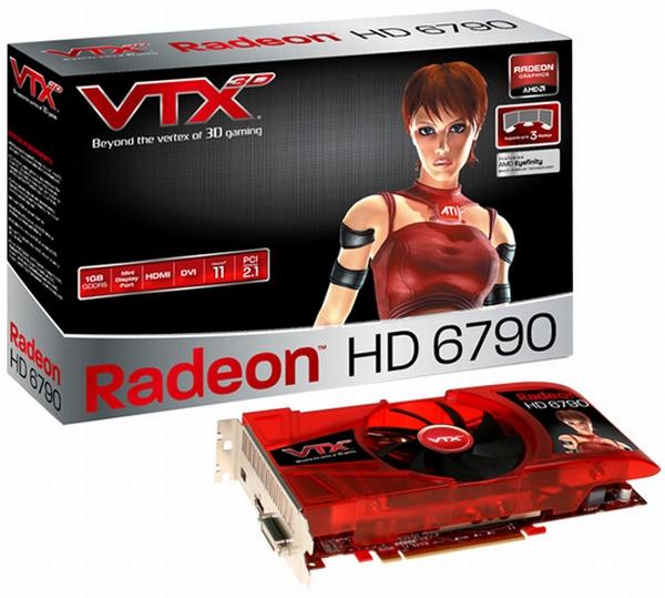VTX3D de Radeon HD 6790 modelini duyurdu