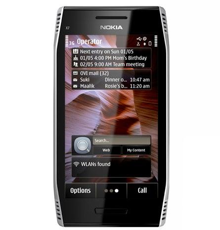 Huzurlarınızda Nokia'nın yeni telefonu X7