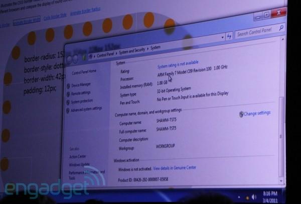Windows ve Internet Explorer 10, ARM platformunda çalışıyor