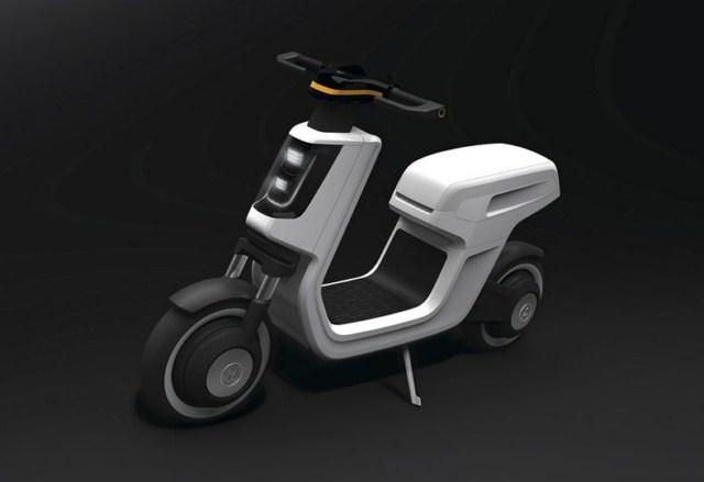 Volkswagen, yeni elektrikli scooter modeli E-Scooter'ı Shanghai'da tanıttı