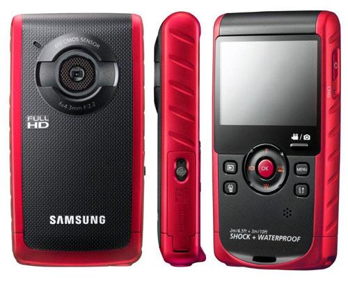 Samsung'dan Full HD video kaydedebilen mini video kamera: W200