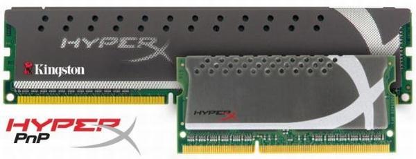 Kingston, HyperX PnP serisi DDR3 bellek kitlerini duyurdu
