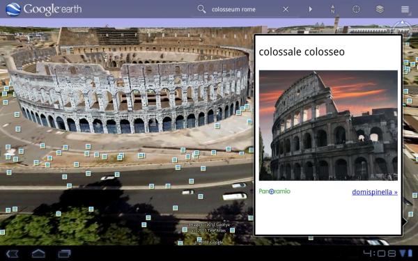 Google Earth uygulamasının Android 3.0 optimizasyonlu yeni sürümü çıktı