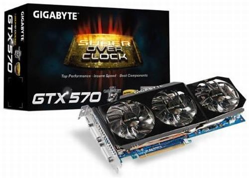 Gigabyte özel tasarımlı GeForce GTX 570 Super Overclock modelini tanıttı