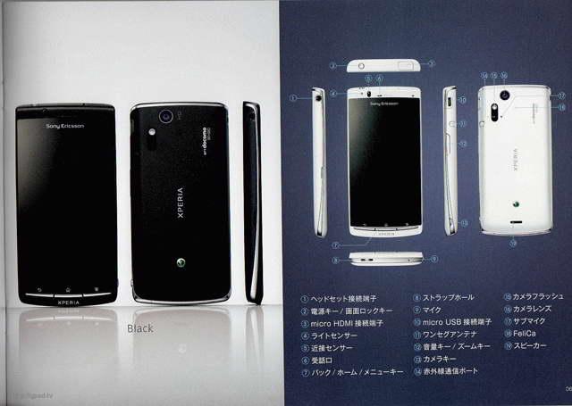 Sony Ericsson'dan Japon pazarına özel telefon: Xperia Acro