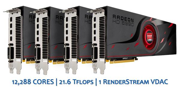 RenderStream'den 21.6 TeraFLOP işlem gücü sunan AMD Radeon tabanlı iş istasyonu