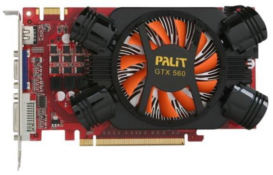 Palit'in GeForce GTX 560 modeli satışa sunuldu; İşte detaylar