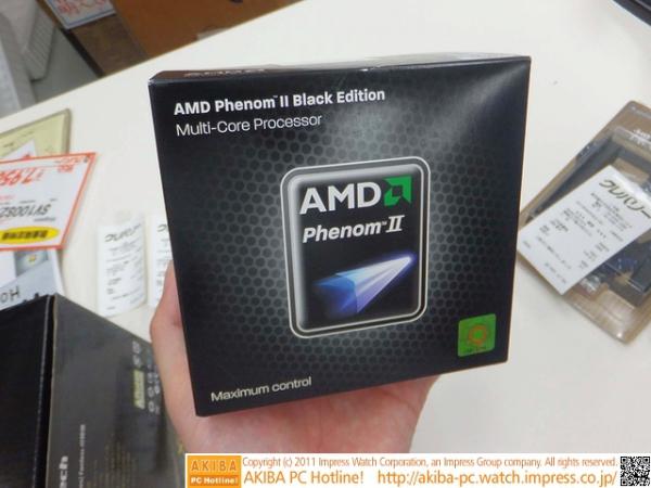 AMD'nin dört çekirdekli en hızlı işlemcisi Phenom II X4 980 Black Edition raflardaki yerini almaya başladı