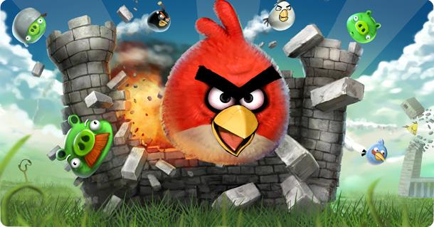 En popüler oyunlardan Angry Birds günde yaklaşık 1 milyon defa indiriliyor