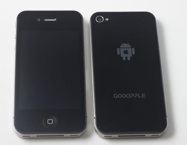 iPhone 4 tasarımını ve Android işletim sistemini bir arada sunan Gooapple detaylandı