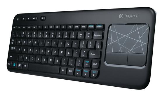 Logitech'den TouchPad'li kablosuz klavye: K400