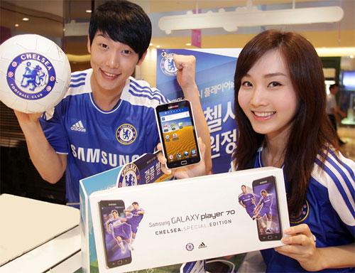 Samsung, Galaxy Player 70 Chelsea Limited Edition'ı duyurdu