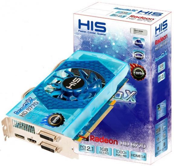 HIS'den özel tasarımlı yeni ekran kartı; Radeon HD 6770 IceQ X Turbo