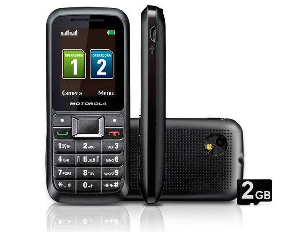 Motorola'dan çift sim kart desteği sunan monoblok cep telefonu: WX294
