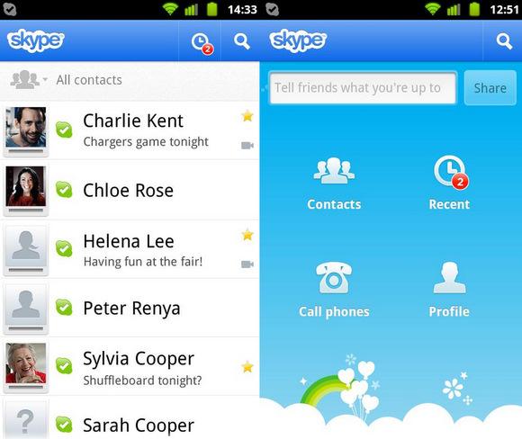 Android için Skype uygulamasında daha fazla modele görüntülü konuşma desteği geldi