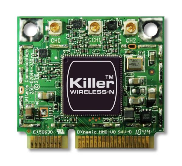 Oyunculara özel ağ kartı Killer Wireless-N 1102 performansıyla dikkat çekiyor