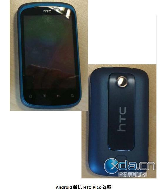 Android 2.3 ''Gingerbread'' işletim sistemli HTC Pico gün ışığına çıktı