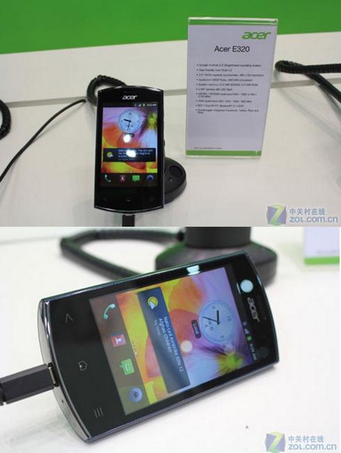 Acer, Android 2.3.3 işletim sistemli Liquid Express E320 modelini sergiledi