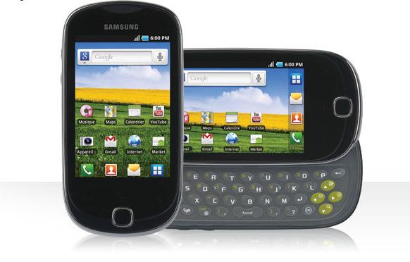 QWERTY klavyeli ve Android 2.2 işletim sistemli Samsung Galaxy Q satışa sunuldu