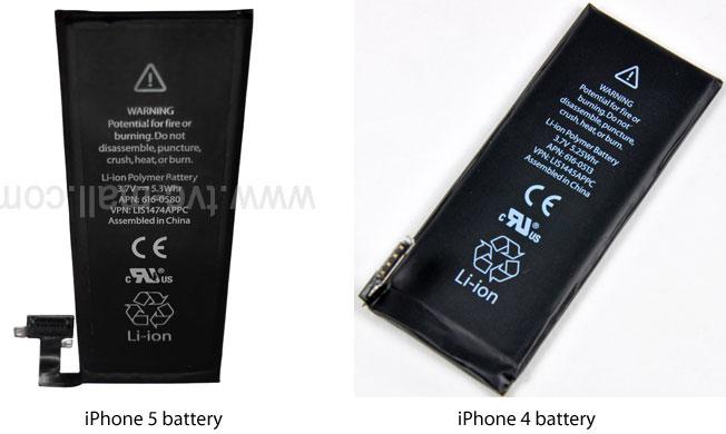 iPhone 5'in batarya ve kamera modülü internete sızdı