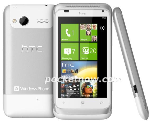 Windows Phone 7 işletim sistemli HTC Omega'nın basın görseli sızdırıldı