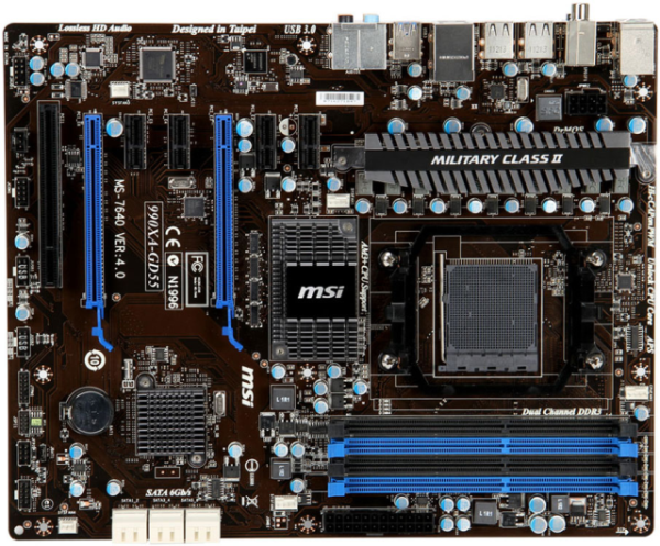 MSI'dan AMD işlemciler için yeni anakart; 990XA-GD55