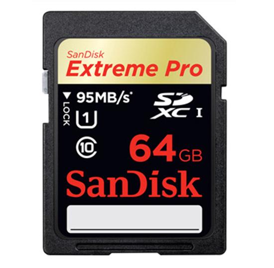 Sandisk'den fotoğrafçılara özel 64 GB Extreme Pro SDXC bellek kartı