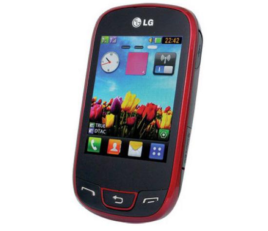LG Mobile'dan dokunmatik ekranlı ve çift sim kart destekli cep telefonu: T515