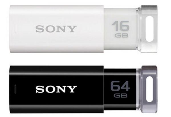 Sony'nin Micro Vault Click P serisi USB bellekleri Avrupa pazarına giriş yapıyor