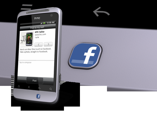 Avea, HTC'nin Facebook odaklı modeli Salsa'yı Türk tüketicilerle buluşturuyor