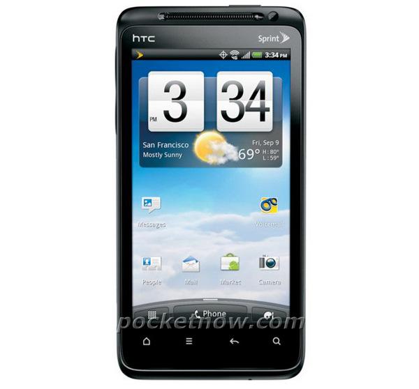 Android Gingerbread'li HTC Evo Design 4G'nin ilk basın görseli internette yayınlandı