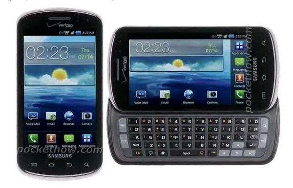 QWERTY klavyeli Samsung Stratosphere'ın teknik özellikleri aydınlandı