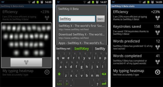 Android için SwiftKey X 2.1 sürümü yeni özellikleriyle indirmeye sunuldu 