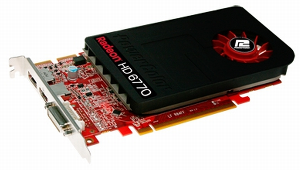 PowerColor tek slot tasarımlı Radeon HD 6770 modelini duyurdu