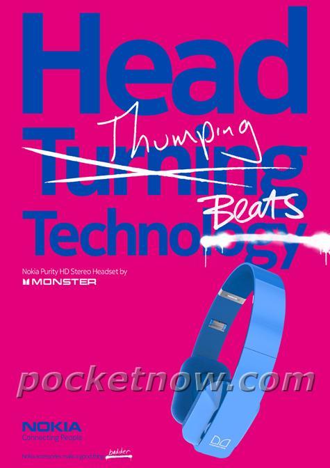 HTC Beats'e ilk yanıt Nokia'dan; Monster imzalı yeni kulaklık