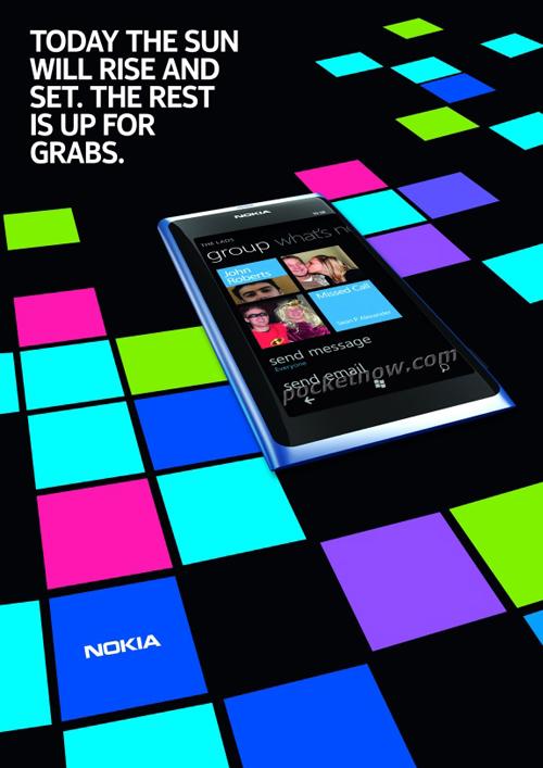 Nokia 800'ün reklam görüntüleri ortaya çıktı
