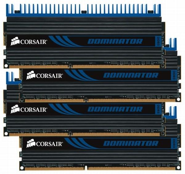 Corsair'den 32GB kapasiteli dört kanal DDR3 bellek kiti