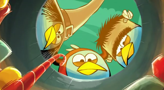 Angry Birds Cadılar Bayramı paketi Nightmare Before Christmas hem oyun hem 3D sinema olarak geliyor