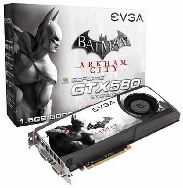 EVGA'dan Batman tutkunlarına özel GeForce GTX 580