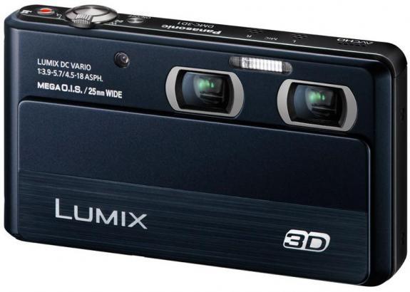Panasonic'den 3D görüntü kaydı yapabilen kompakt kamera; Lumix DMC-3D1