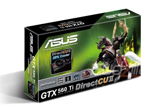 Asus'un 448x paralel işlemcili GeForce GTX 560 Ti modeli ortaya çıktı
